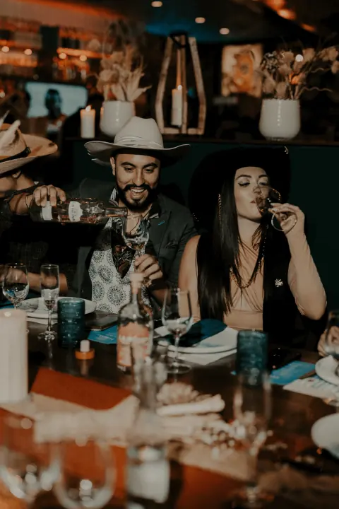 Guests at the table